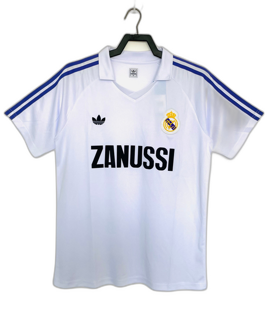 Real Madrid 84/85 I Home Camisa - Versão Retrô
