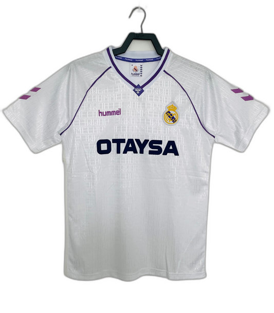 Real Madrid 90/92 I Home Camisa - Versão Retrô