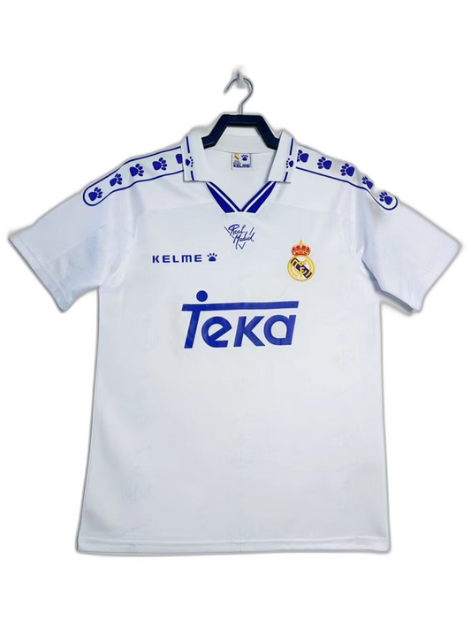 Real Madrid 94/96 I Home Camisa - Versão Retrô