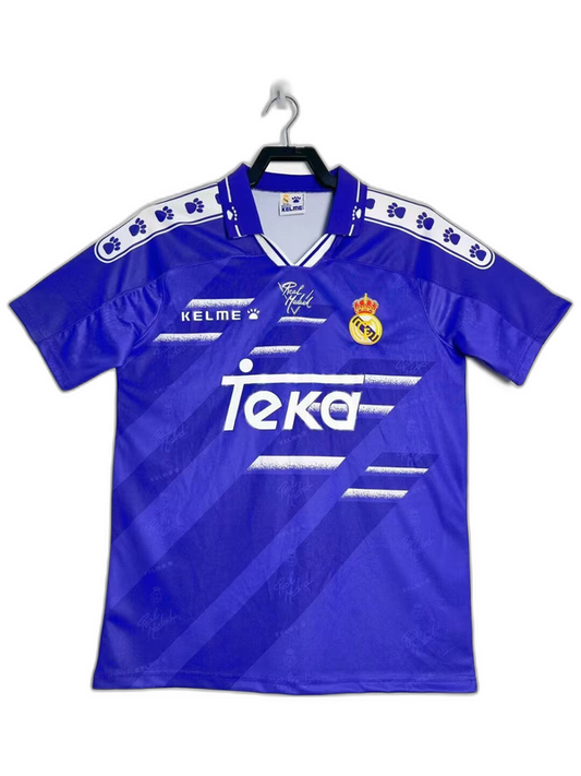 Real Madrid 94/96 II Away Camisa - Versão Retrô