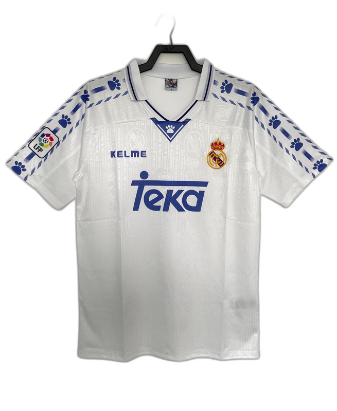 Real Madrid 96/97 I Home Camisa - Versão Retrô
