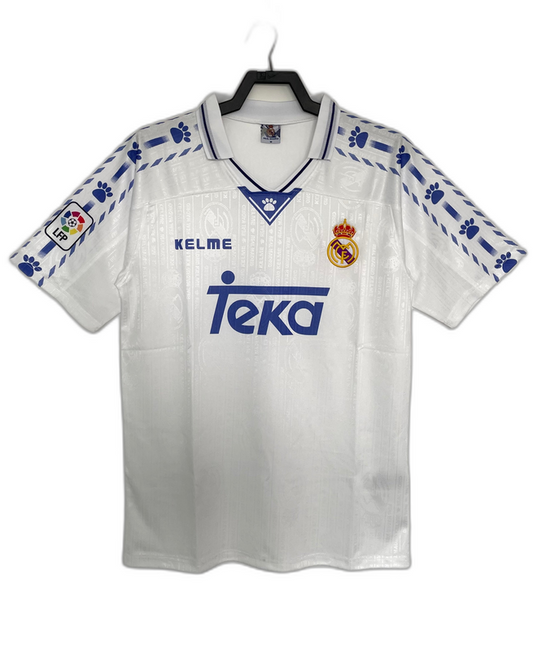 Real Madrid 96/97 I Home Camisa - Versão Retrô