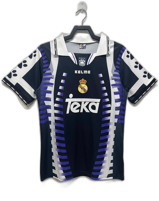 Real Madrid 97/98 II Away Camisa - Versão Retrô