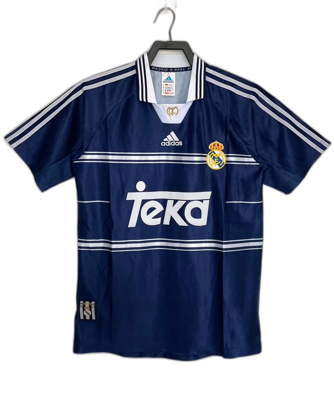 Real Madrid 98/99 II Away Camisa - Versão Retrô