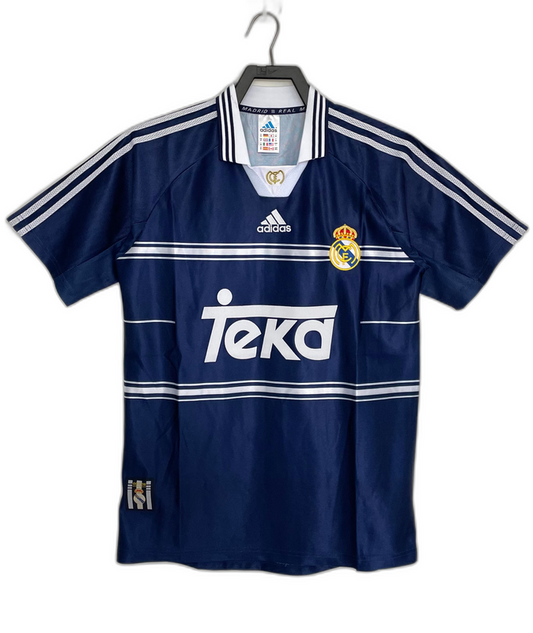 Real Madrid 98/99 II Away Camisa - Versão Retrô