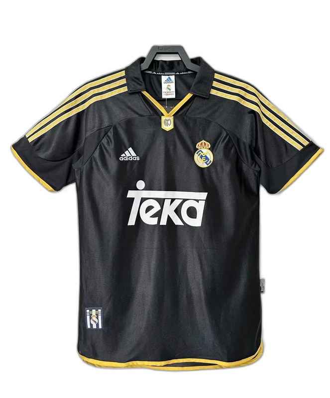 Real Madrid 99/01 II Away Camisa - Versão Retrô