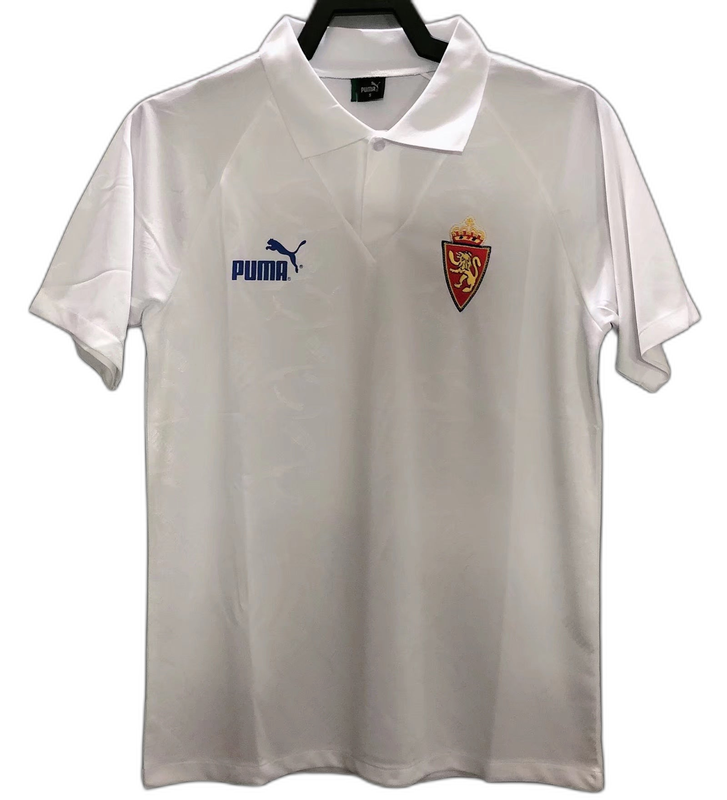 Real Zaragoza 1995 I Home Camisa - Versão Retrô