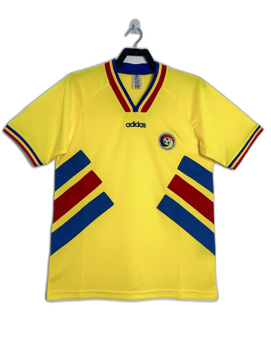 Romenia 1994 I Home Camisa - Versão Retrô