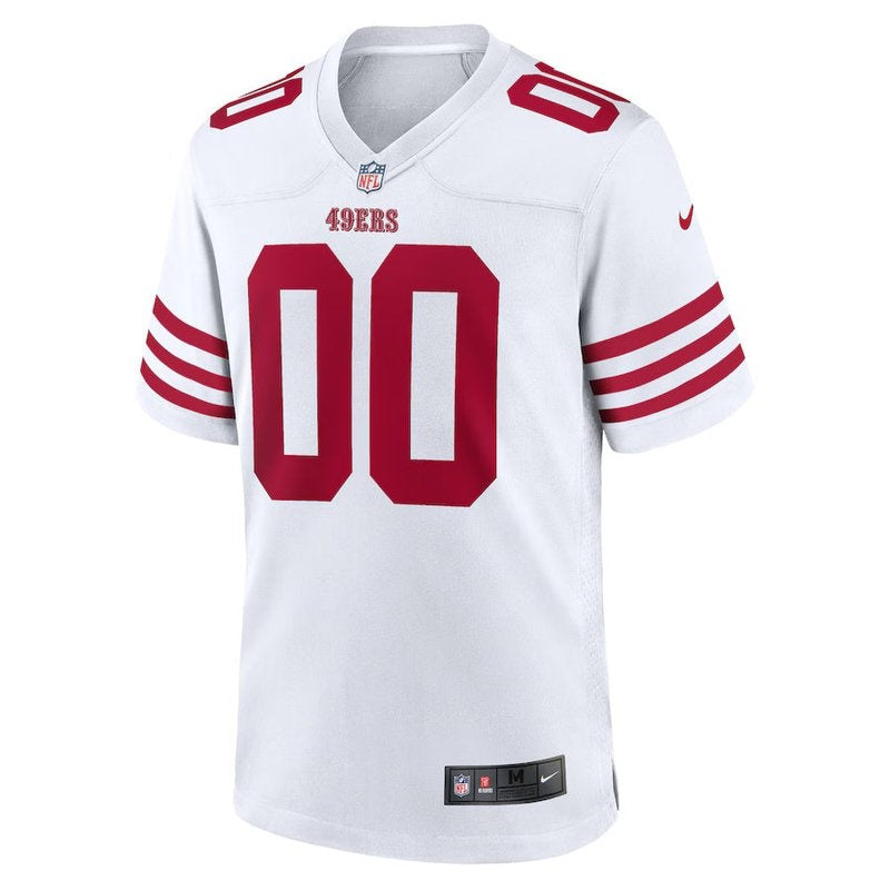 San Francisco 49ers - Personalizada NFL Game Camisa - Branca