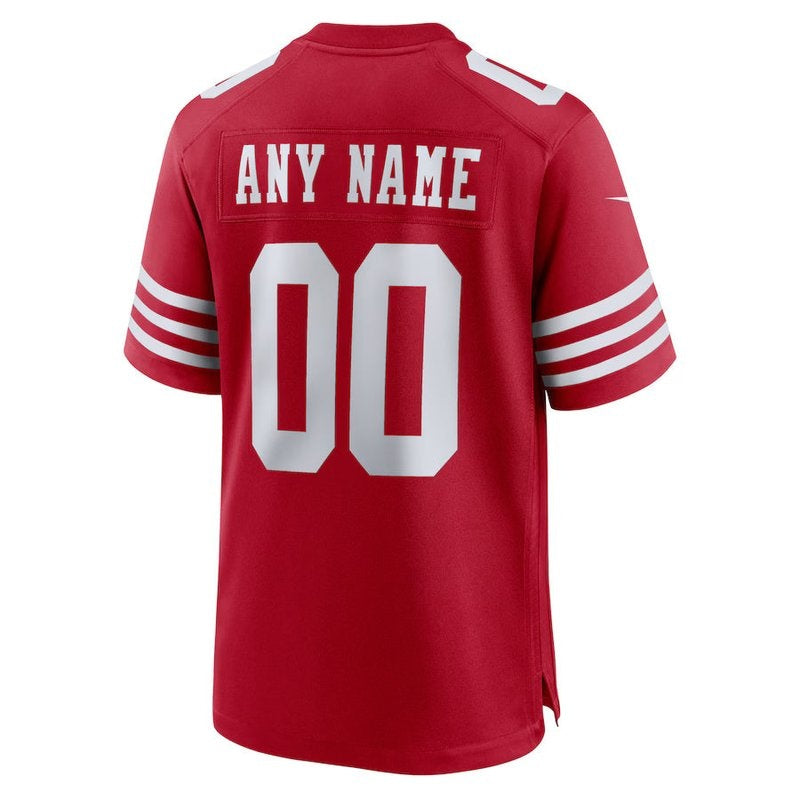 San Francisco 49ers - Scarlet Personalizada NFL Camisa