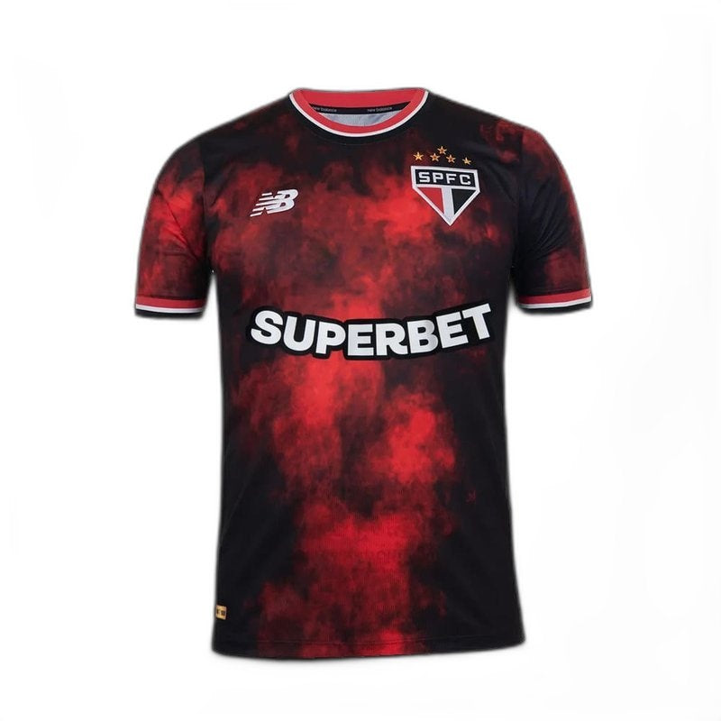 Sao Paulo 24/25 Comemorativa Preta Camisa - Versão Torcedor