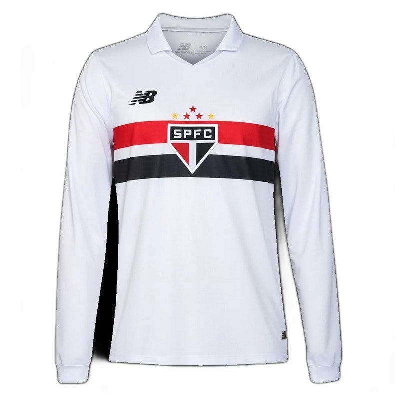 Sao Paulo 24/25 I Home Camisa - Manga Longa