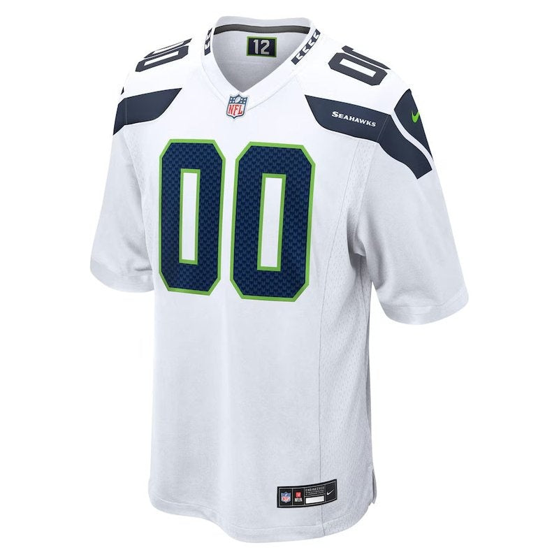 Seattle Seahawks - Personalizada NFL Game Camisa - Branca