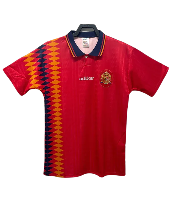 Spain 1994 I Home Camisa - Versão Retrô