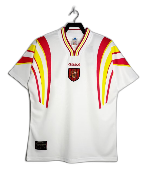 Spain 1996 II Away Camisa - Versão Retrô