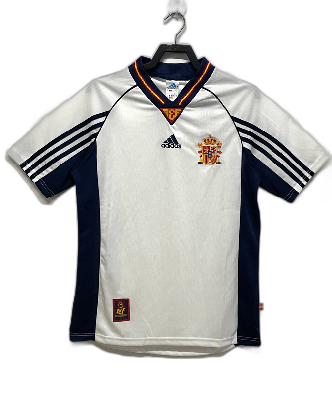 Spain 1998 II Away Camisa - Versão Retrô