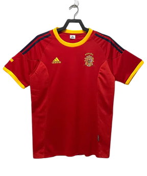 Spain 2002 I Home Jersey - Retro Version