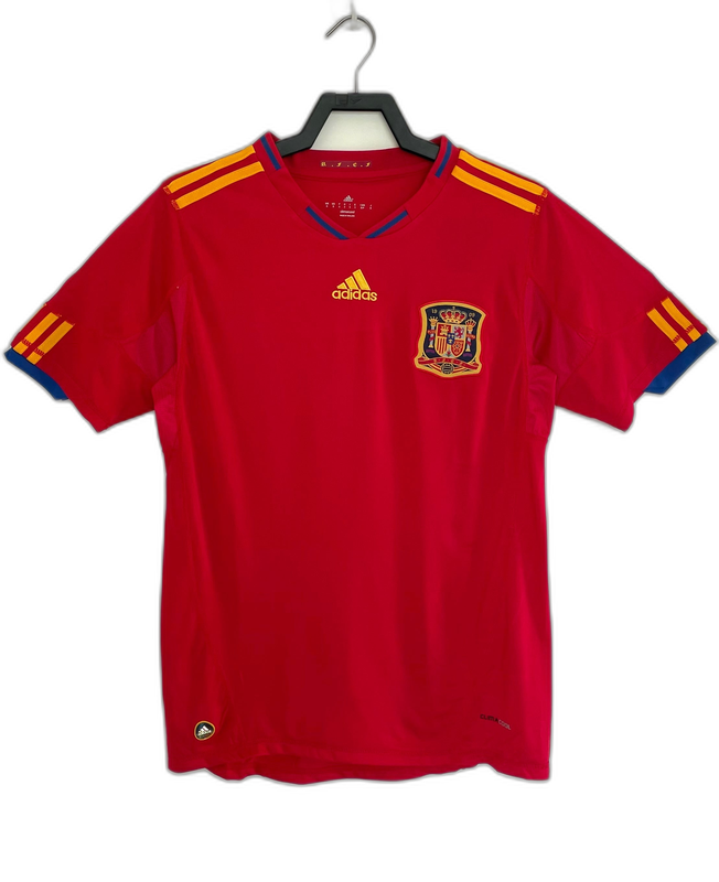 Spain 2010 I Home Camisa - Versão Retrô