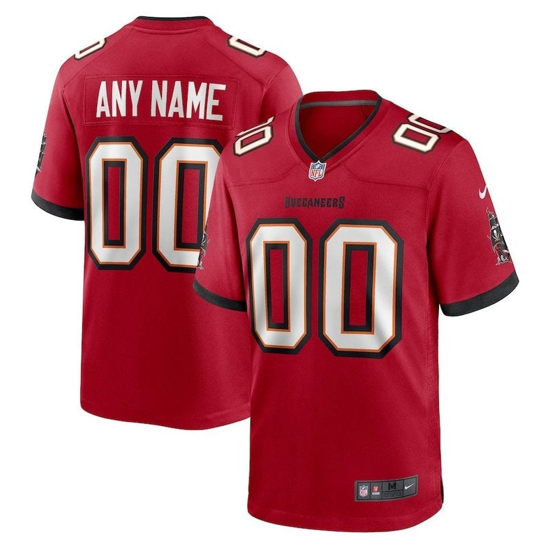 Tampa Bay Buccaneers - Personalizada NFL Game Camisa - Vermelha