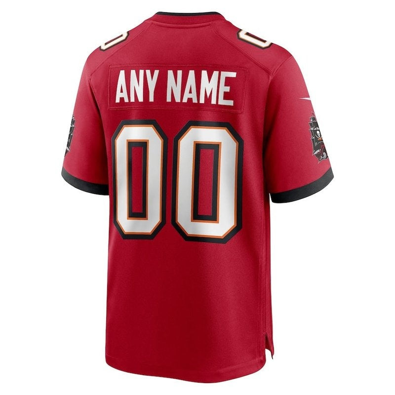 Tampa Bay Buccaneers - Personalizada NFL Game Camisa - Vermelha