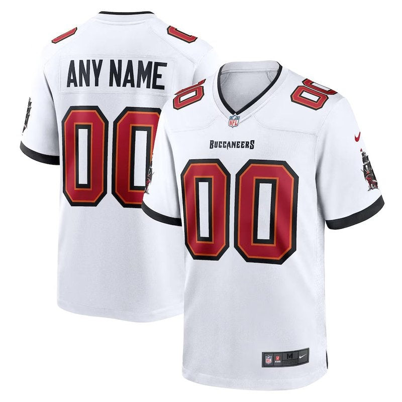 Tampa Bay Buccaneers - Personalizada NFL Game Camisa - Branca