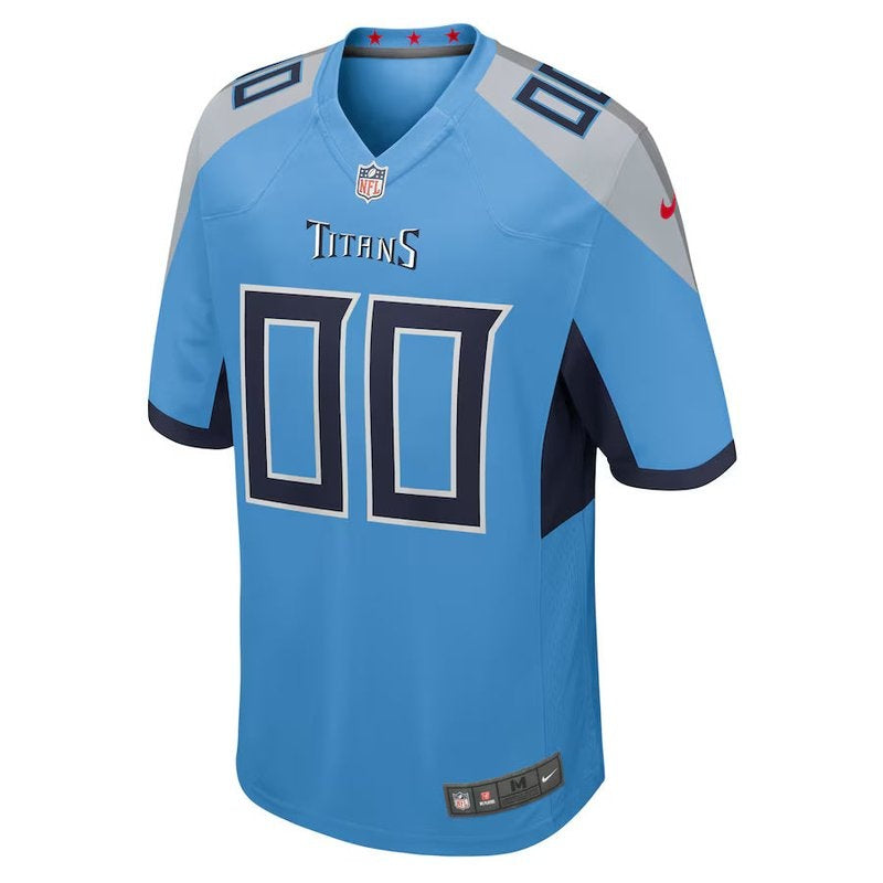 Tennessee Titans - Alternate Personalizada NFL Game Camisa - Light Azul