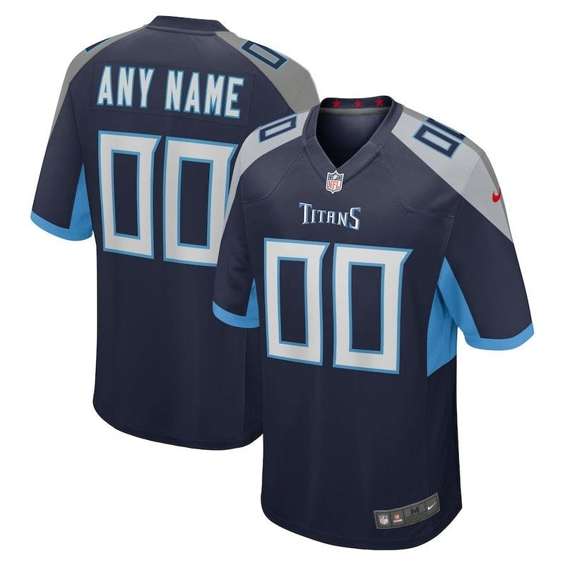 Tennessee Titans - Personalizada NFL Camisa - Navy