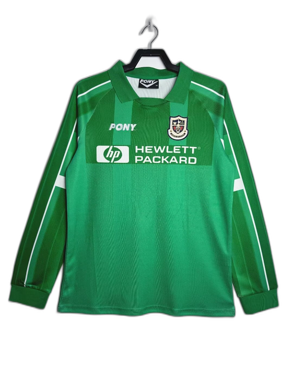 Tottenham 97/99 Camisa de Goleiro - Manga Longa Versão Retrô