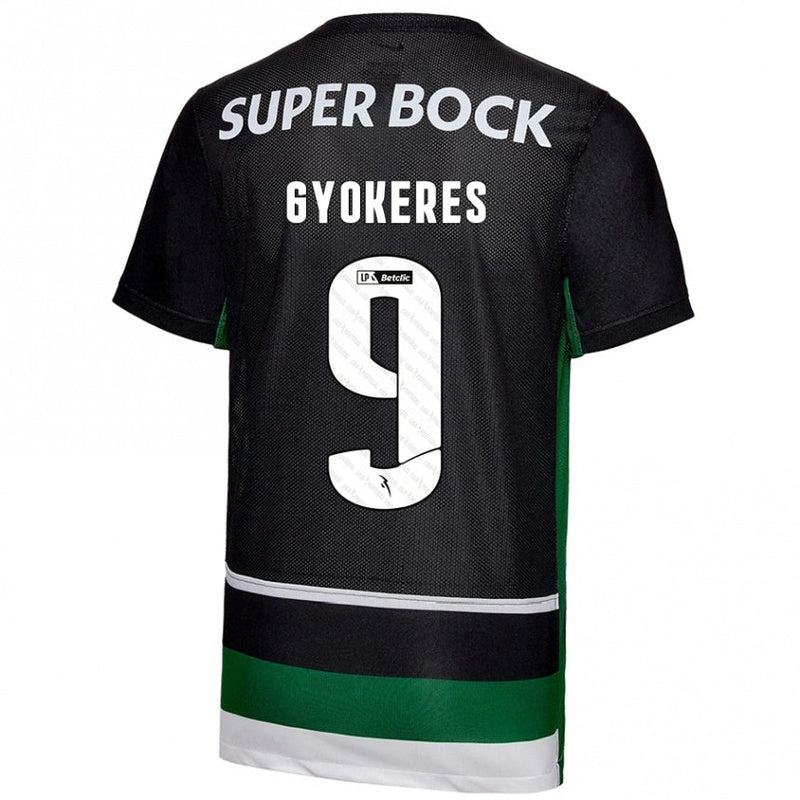 Viktor Gyökeres - Sporting Lisbon 24/25 I Home Camisa - Versão Torcedor