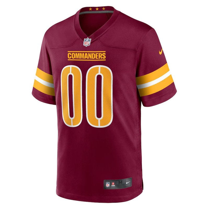 Washington Commanders - Burgundy Personalizada NFL Game Camisa