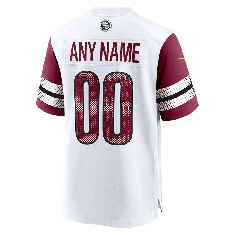 Washington Commanders - Personalizada NFL Game Camisa - Branca