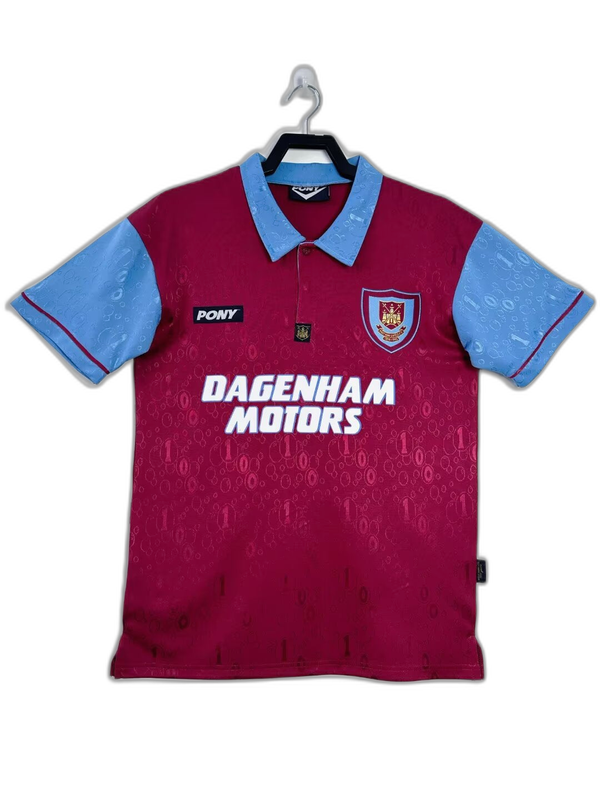 West Ham 95/97 I Home Camisa - Versão Retrô