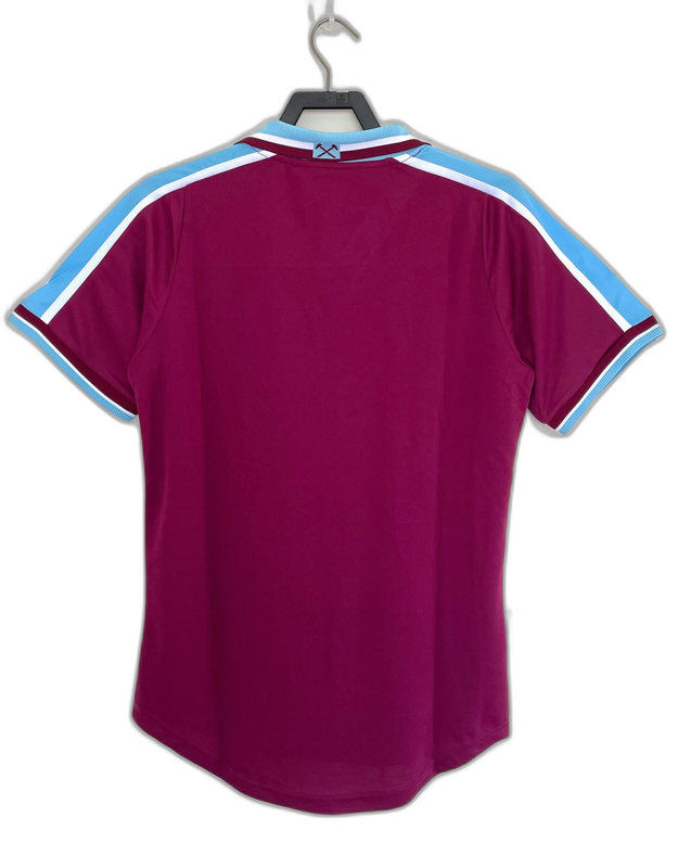 West Ham 99/01 I Home Camisa - Versão Retrô