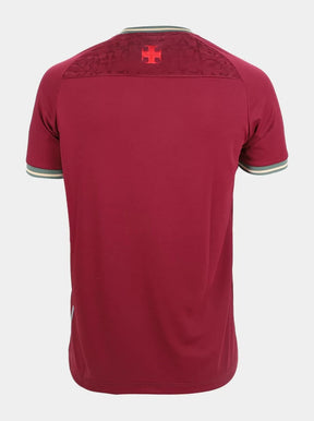 Vasco 22/23 Goalkeeper Jersey - Burgundy - All Sponsors - Fan Version
