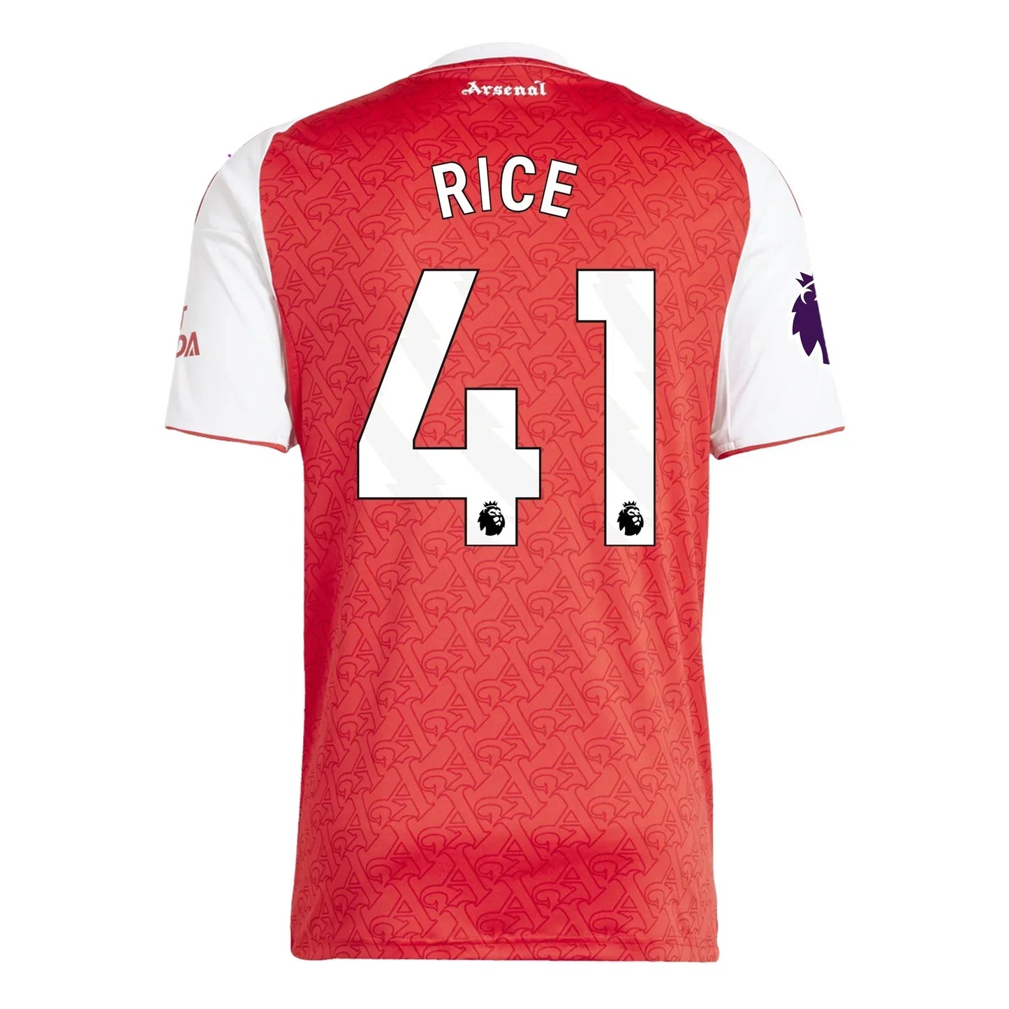 Declan Rice - Arsenal 25/26 I Home Camisa - Versão Torcedor