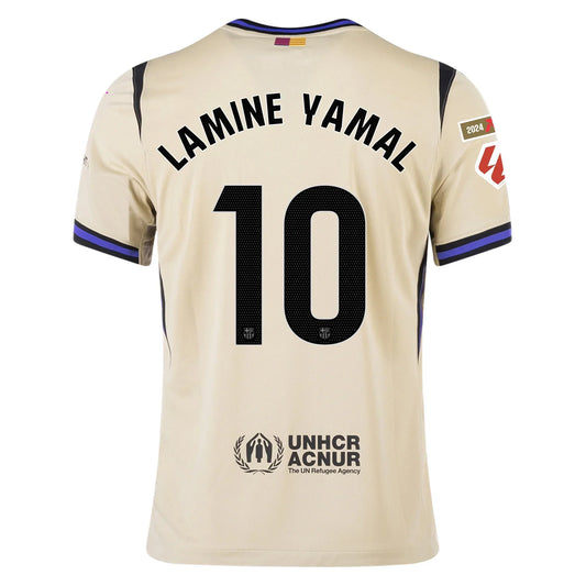 Lamine Yamal - Barcelona 25/26 II Away Jersey - Fan Version