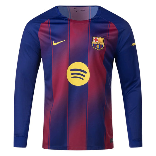 Barcelona 25/26 I Home Jersey - Long Sleeve