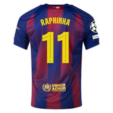 Raphinha - Barcelona 25/26 I Home Jersey - Fan Version