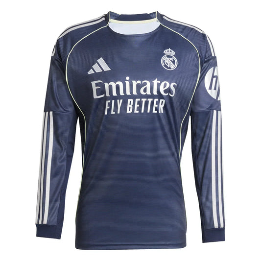 Real Madrid 25/26 II Away Camisa - Manga Longa