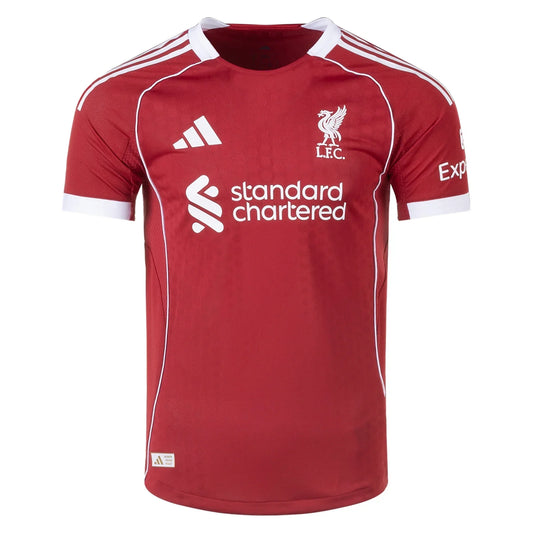 Liverpool 25/26 I Home Camisa - Versão Jogador
