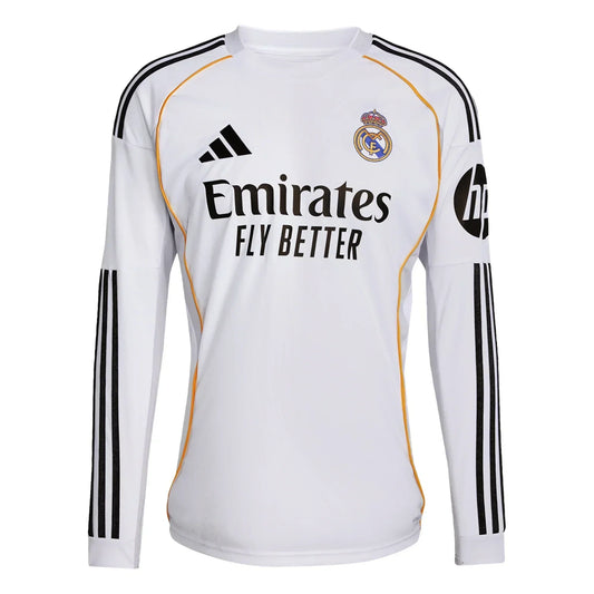 Real Madrid 25/26 I Home Camisa - Manga Longa